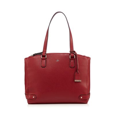 Red three compartment grab bag